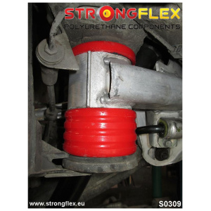 Strongflex BMW E39 Voorste en achterste achteras-subframe rubber (ton-lager) ZWART – 031716BX