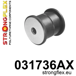 Strongflex BMW E36 Achteras differentieelophanging rubber voor SPORT ZWART – 031736AX