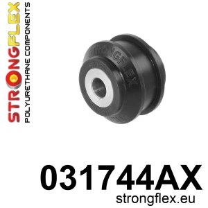 Strongflex BMW E36/E46/Z3 Achteras spoorstelling binnenste rubber SPORT ZWART – 031744AX