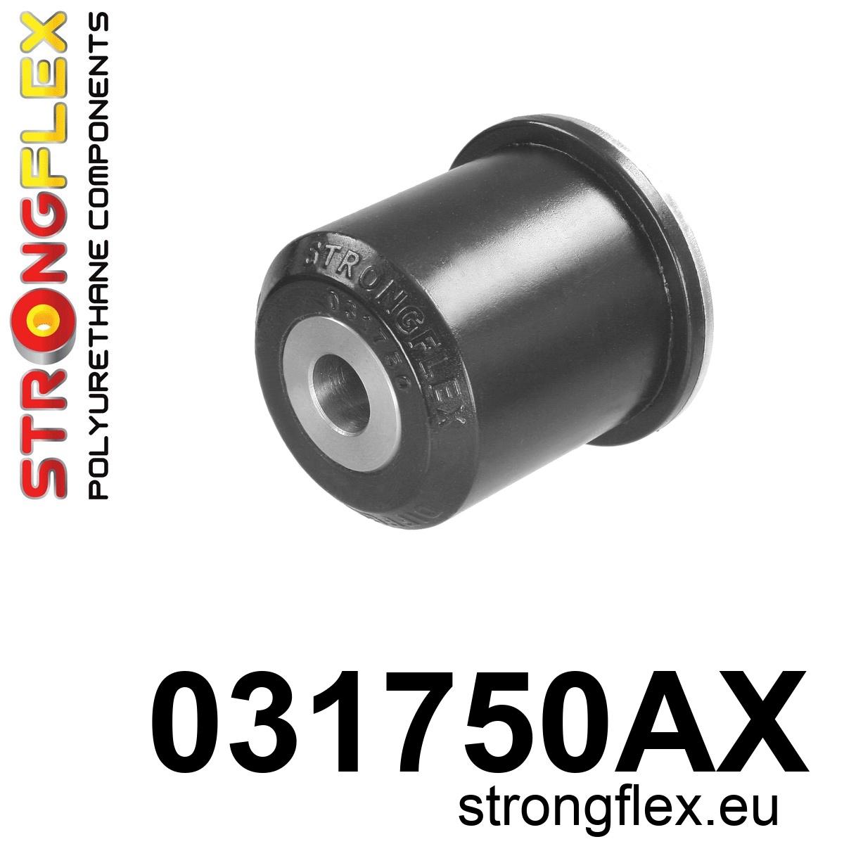 Strongflex BMW E36 Voorste Differentieel Rubber ZWART – 031750AX 1 Strongflex BMW E36 Voorste Differentieel Rubber ZWART – 031750AX