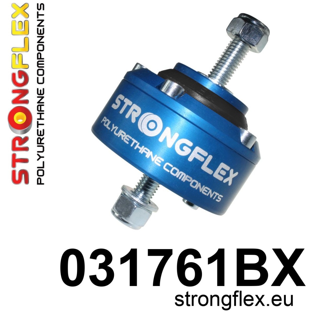 Strongflex BMW E21/E30/E12 Motorsteunrubber – Motorsport ZWART – 031761BX