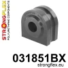 Strongflex BMW E60/E61/E63 Voorste/achterste stabilisatorrubber ZWART – 031851BX