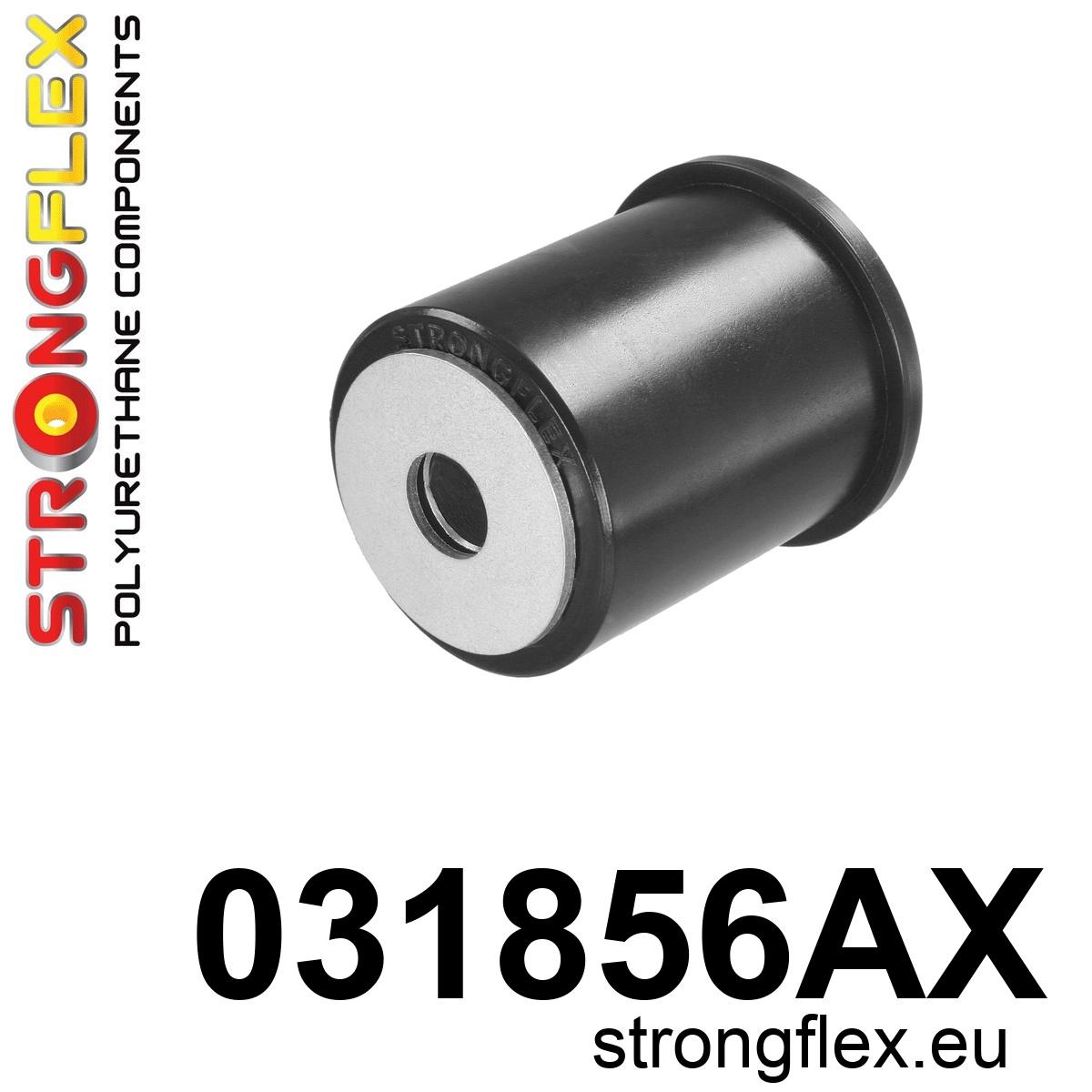 Strongflex BMW E82/E90/E92 Achteras differentieelophanging rubber achter SPORT ZWART – 031856AX 1 Strongflex BMW E82/E90/E92 Achteras differentieelophanging rubber achter SPORT ZWART – 031856AX