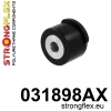 Strongflex BMW E46 M3 Differentieel Steunrubber Voorzijde SPORT (achteras) ZWART – 031898AX