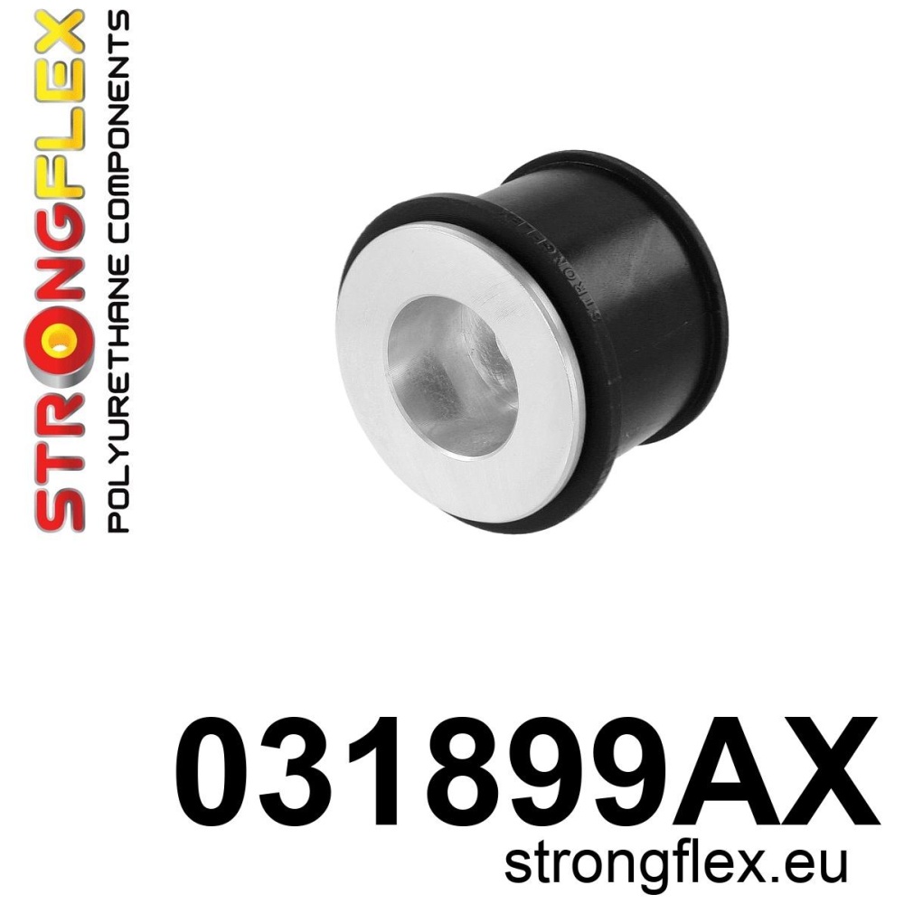 Strongflex BMW E46 M3 Differentieel Steunrubber Achterzijde SPORT (achteras) ZWART – 031899AX