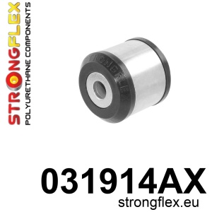 Strongflex BMW E38/Z8/E52 Achteras bovenste draagarm binnenste rubber SPORT ZWART – 031914AX
