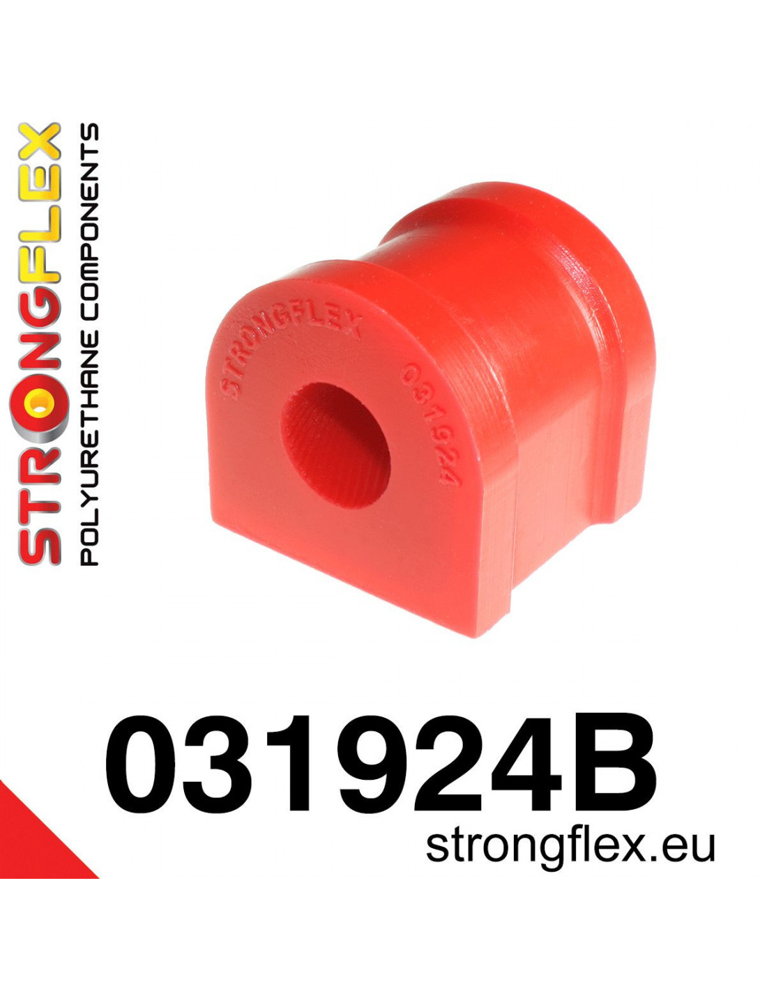 Strongflex BMW E83 Voorste stabilisatorrubber – 031924B 1 Strongflex BMW E83 Voorste stabilisatorrubber – 031924B