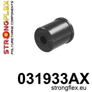 Strongflex Polyurethaan SPORT Schakelmechanisme stabilisatierubber achterzijde – BMW 1‑serie t/m 8‑serie, Z4, X-modellen – 90ShA ZWART – 031933AX