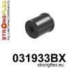 Strongflex BMW E46 Schakelstang Rubber Achterzijde ZWART – 031933BX