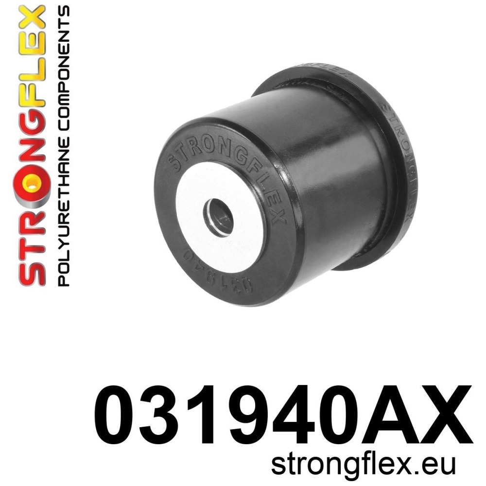 Strongflex BMW E60/E61/E63 Achterste differentieelrubber – achter SPORT ZWART – 031940AX