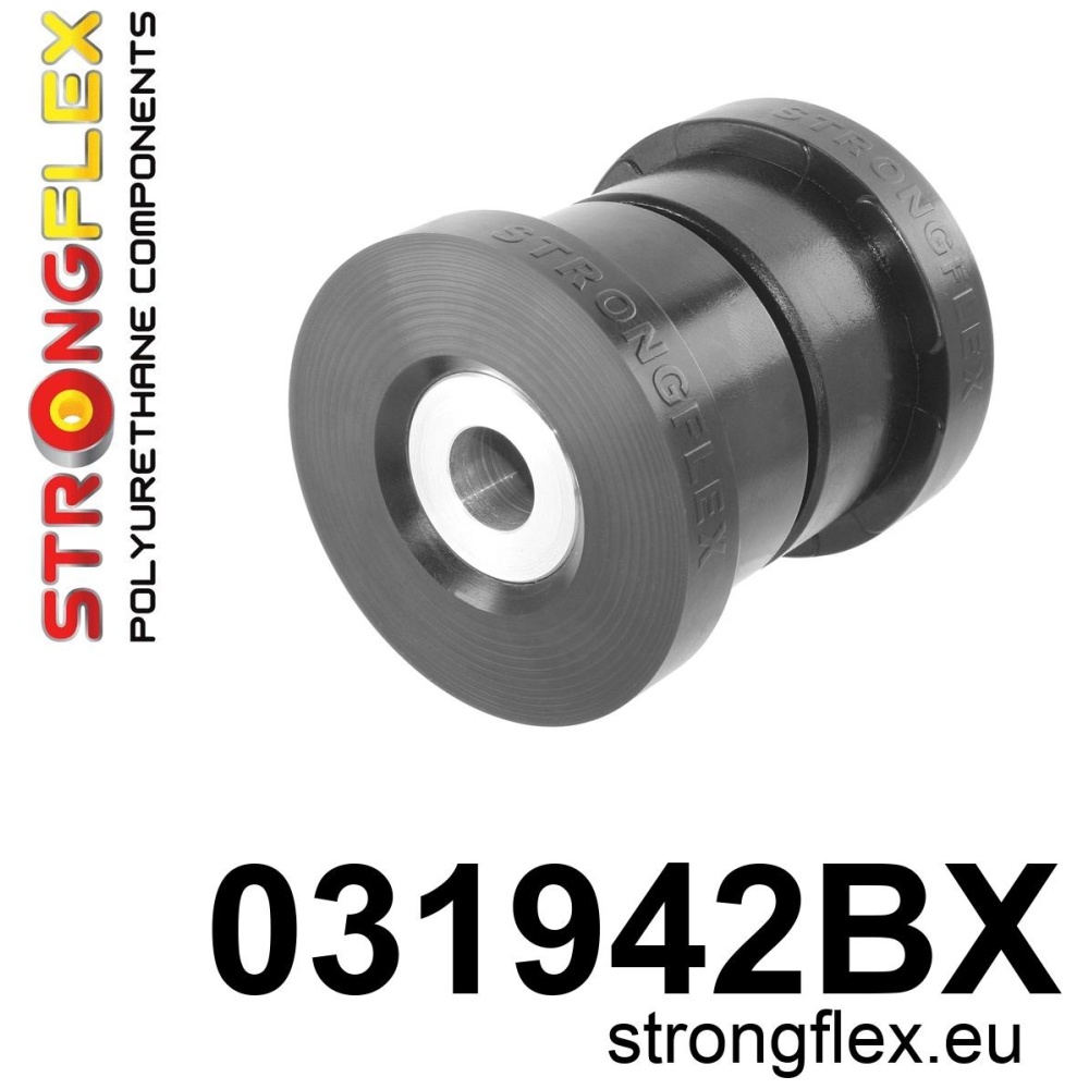 Strongflex BMW E60/E61/E63 Achteras-subframe rubber achter ZWART – 031942BX