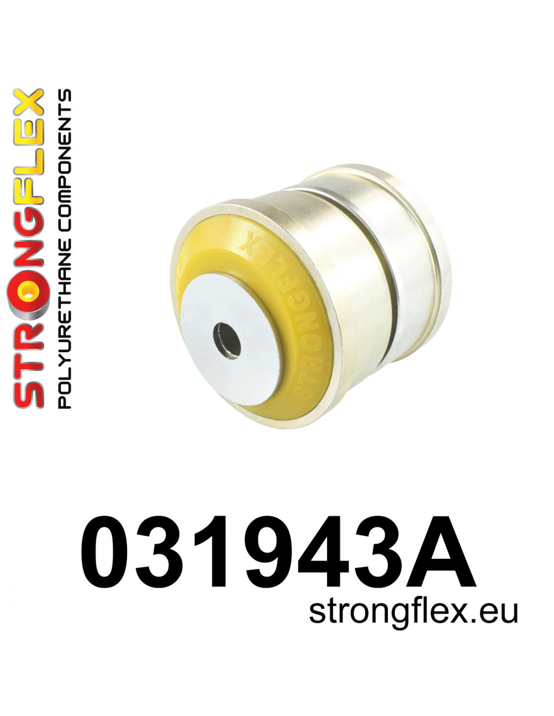 Strongflex BMW E60/E61 Voorste draagarmrubber SPORT – 031943A 1 Strongflex BMW E60/E61 Voorste draagarmrubber SPORT – 031943A
