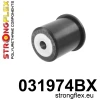 Strongflex BMW E34/E32 Achterdifferentieel – rubber voor ZWART – 031974BX
