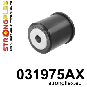 Strongflex BMW E34/E32 Achterdifferentieel – rubber achter SPORT ZWART – 031975AX