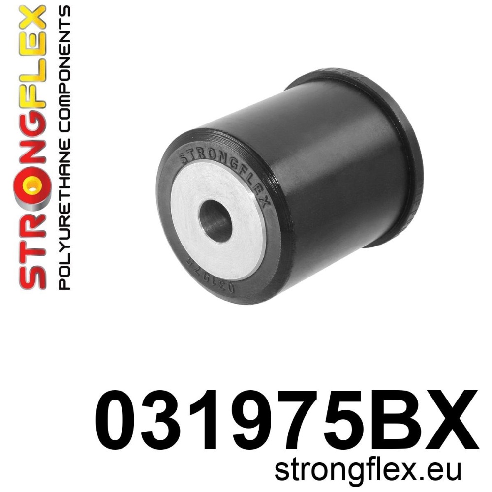 Strongflex BMW E34/E32 Différentiel arrière – silentbloc arrière NOIR – 031975BX