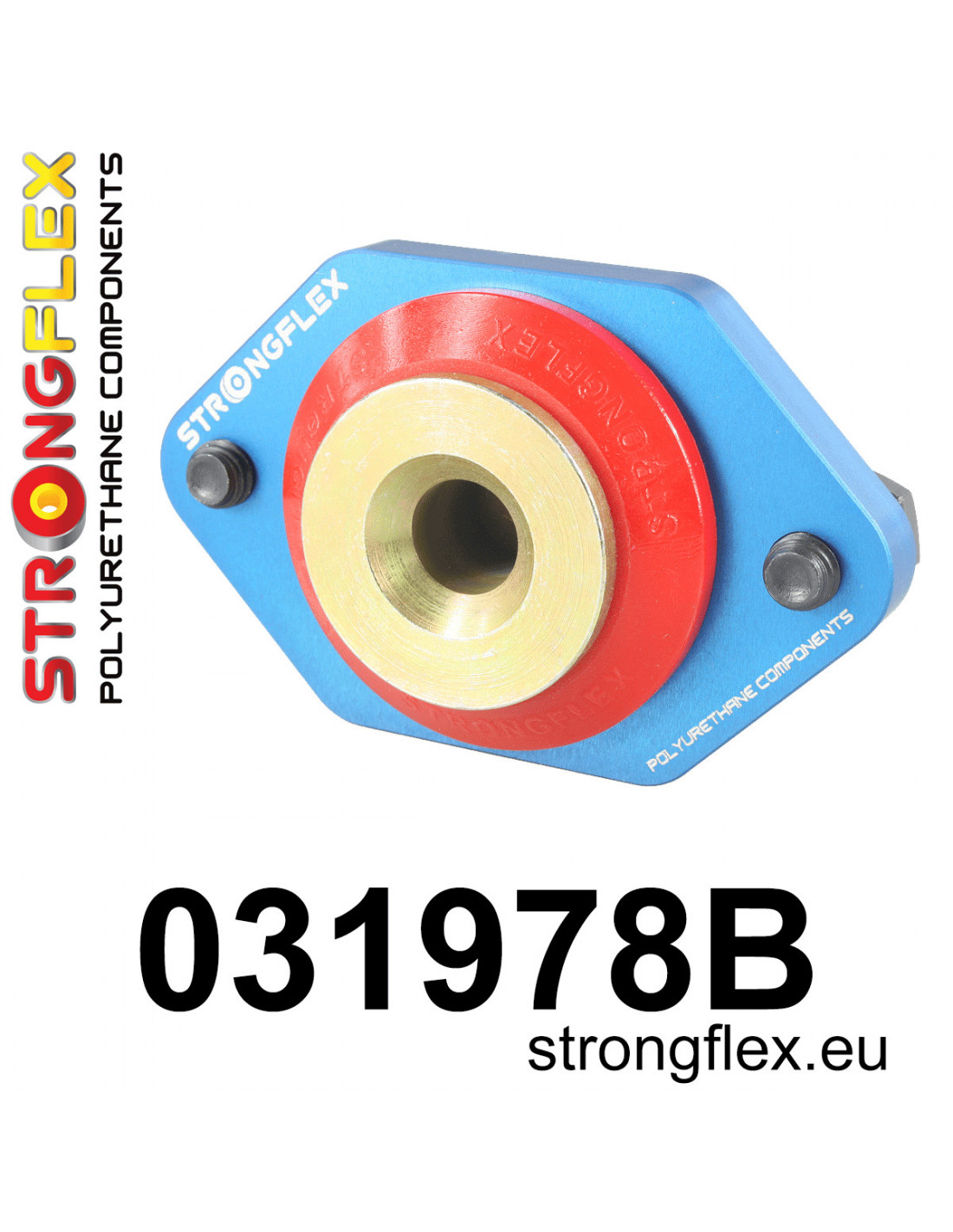 Strongflex BMW E81/E82/E87 Amortisseur arrière – fixation inférieure – 031978B 1 Strongflex BMW E81/E82/E87 Amortisseur arrière – fixation inférieure – 031978B