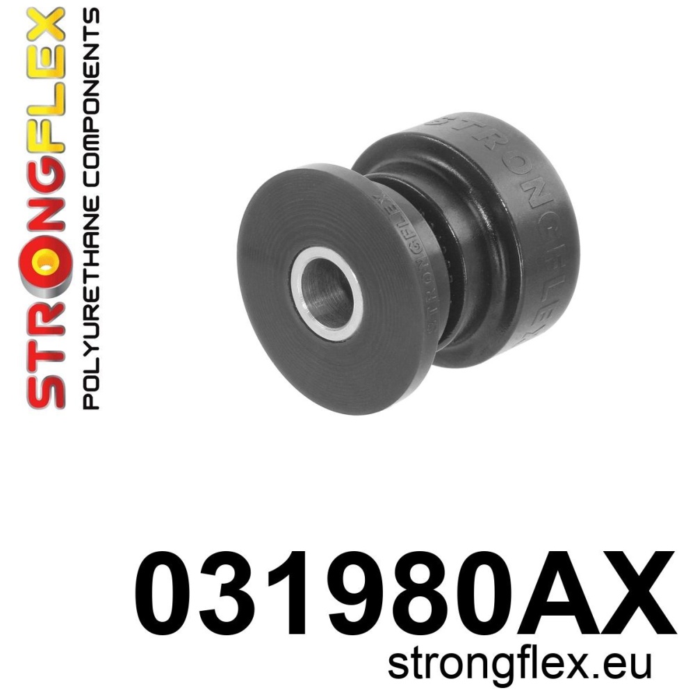 Strongflex BMW E114/E115 Vooras onderste draagarmrubber SPORT ZWART – 031980AX