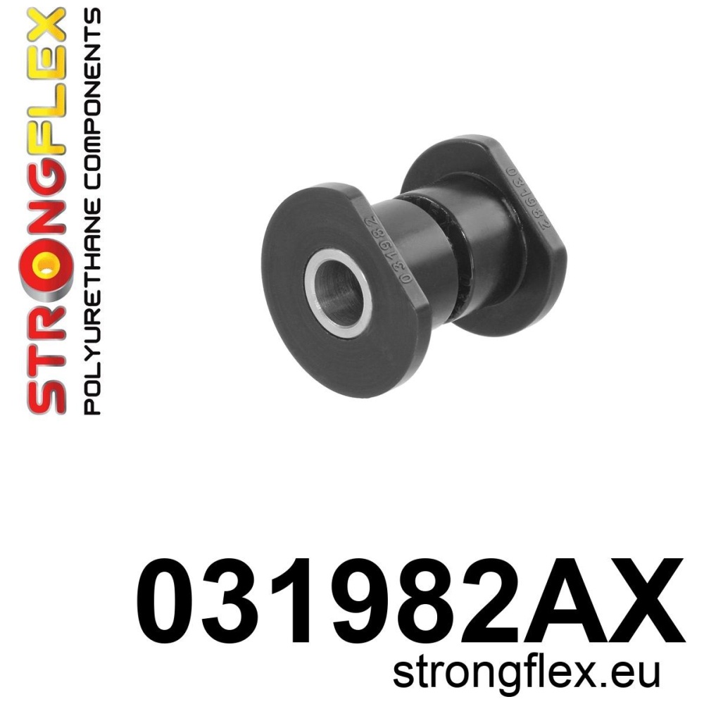 Strongflex BMW E114/E115/E12 Voorste draagarm – buitenste rubber SPORT ZWART – 031982AX
