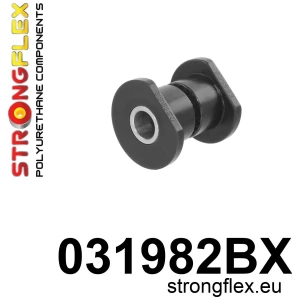 Strongflex BMW E114/E115/E12 Voorste draagarm – buitenste rubber ZWART – 031982BX