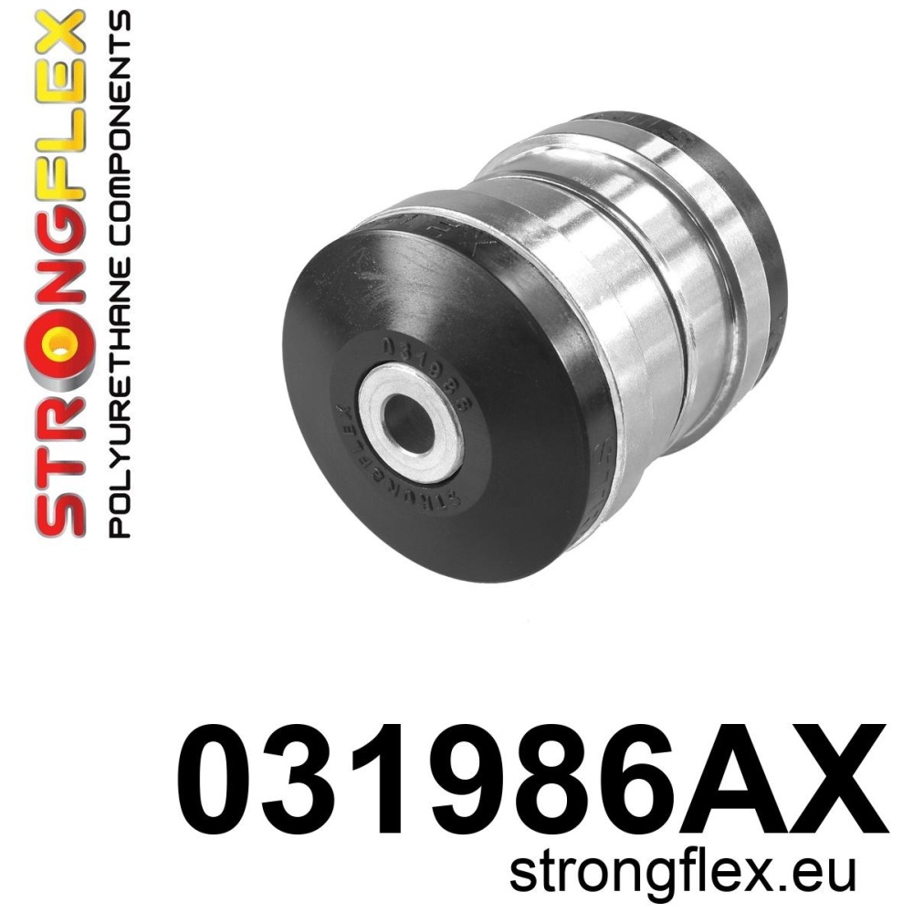 Strongflex BMW E70/E71/E72 Voorste draagarmrubber SPORT ZWART – 031986AX