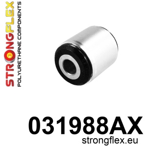 Strongflex BMW E70/E71/E72 Draagarmrubber voor onder – buitenzijde SPORT ZWART – 031988AX