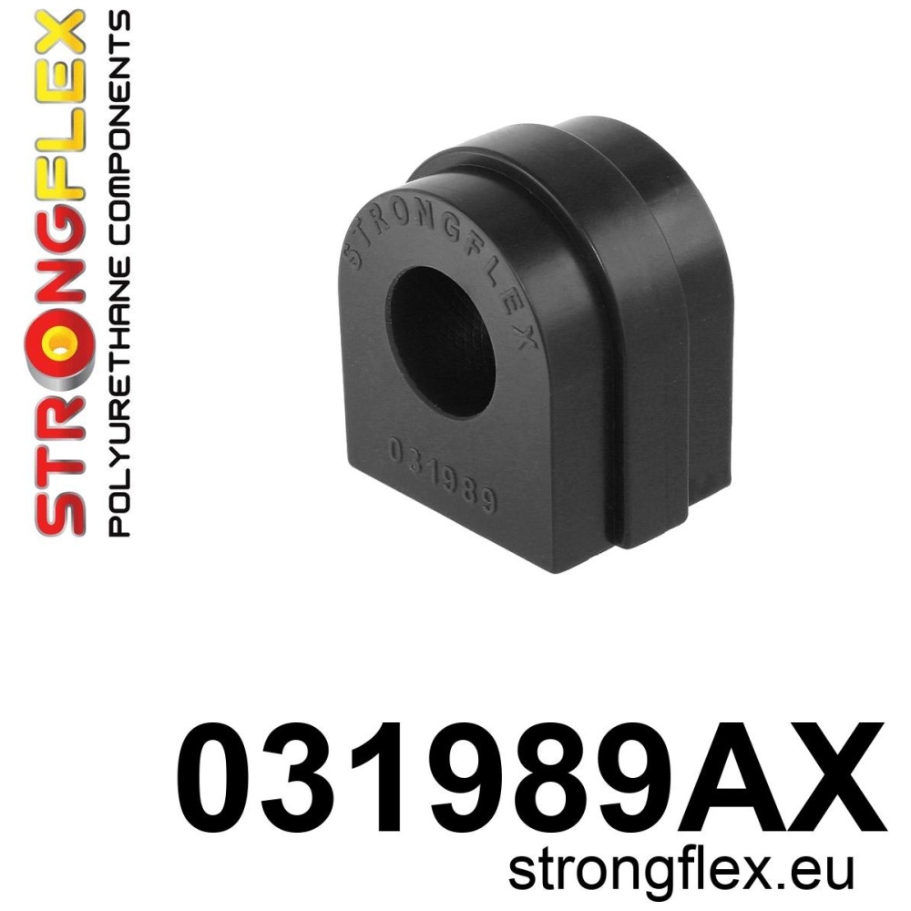 Strongflex BMW E70/F15/F85 Voorste stabilisatorrubber SPORT ZWART – 031989AX