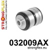 Strongflex BMW F10/F11/F07 Draagarmrubber voor onder – binnenzijde SPORT ZWART – 032009AX