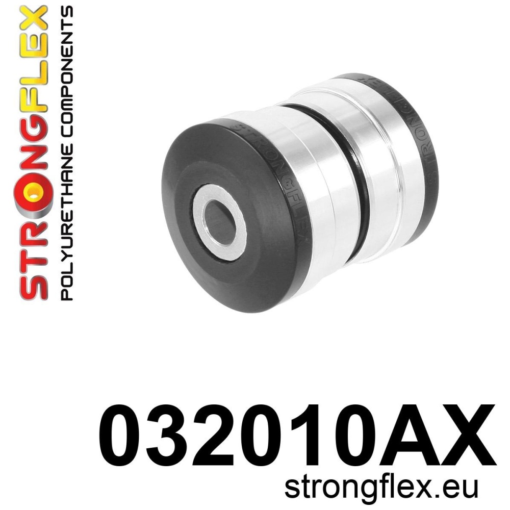 Strongflex BMW F07/F10/F11 Draagarmrubber voor onder – binnenzijde SPORT ZWART – 032010AX
