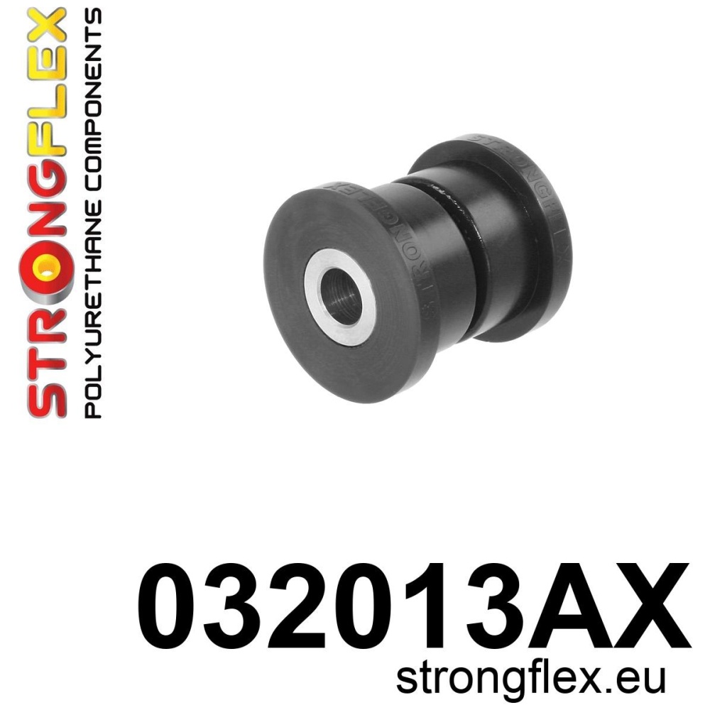 Strongflex BMW F07/F10/F11 Draagarmrubber voor onder – buitenzijde SPORT ZWART – 032013AX