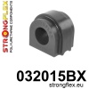 Strongflex BMW F07/F10/F11 Voorste stabilisatorrubber ZWART – 032015BX