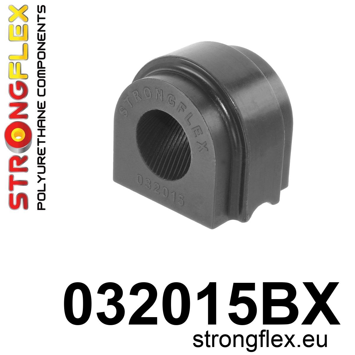 Strongflex BMW F07/F10/F11 Voorste stabilisatorrubber ZWART – 032015BX 1 Strongflex BMW F07/F10/F11 Voorste stabilisatorrubber ZWART – 032015BX