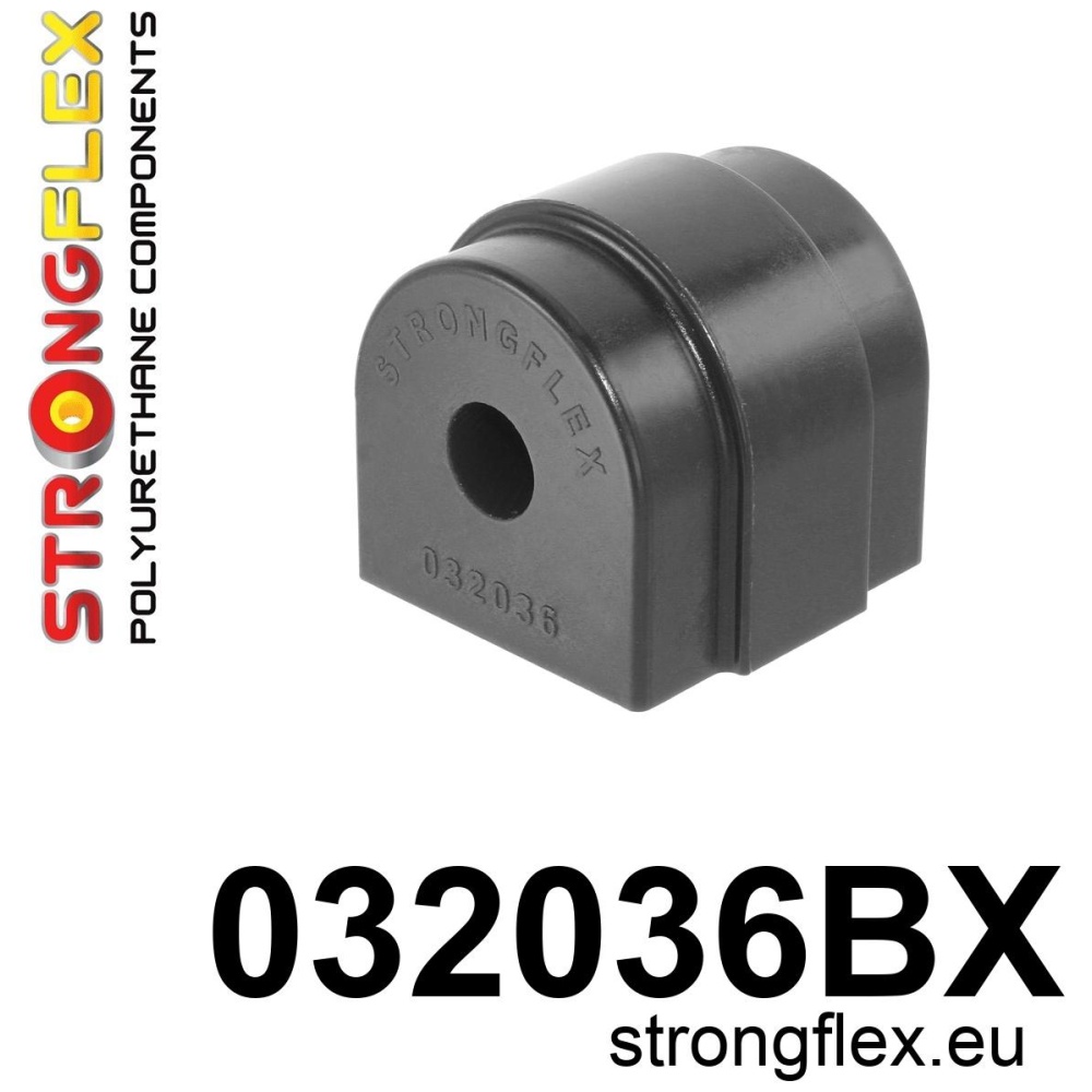 Strongflex BMW F07/F10/F11 Achterste stabilisatorrubber ZWART – 032036BX