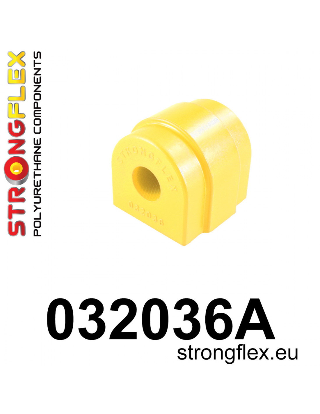 Strongflex BMW F07/F10/F11 Achterste stabilisatorrubber SPORT – 032036A 1 Strongflex BMW F07/F10/F11 Achterste stabilisatorrubber SPORT – 032036A