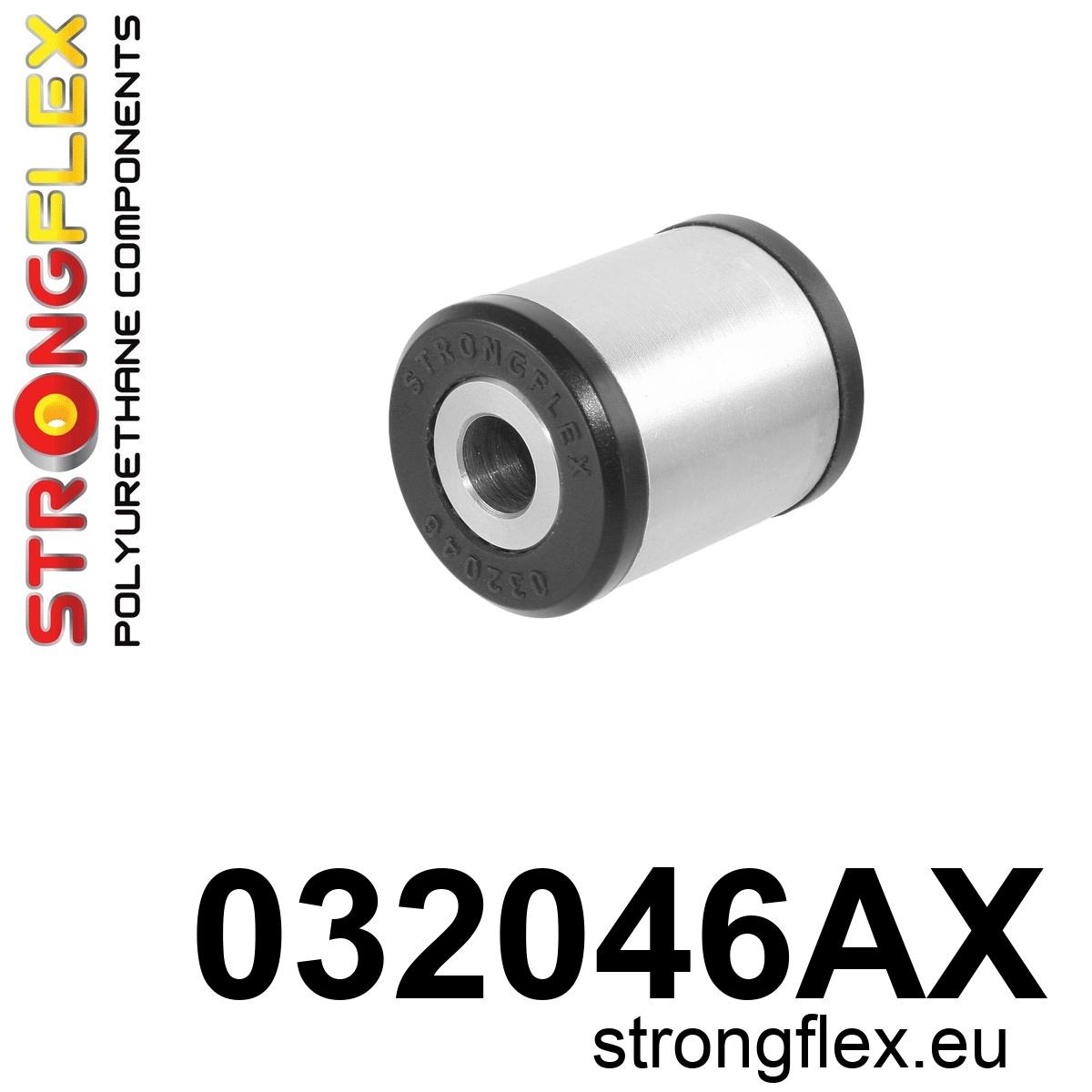 Strongflex BMW F22/F23/F87 Achteras rubberset SPORT ZWART – 036067AX 2 Strongflex BMW F87/F80/F82 Achterste bovenste draagarmrubber SPORT ZWART – 032046AX