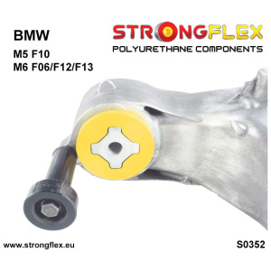 Strongflex BMW F10/F11/F06 Achteras-differentieel rubberinzet SPORT ZWART – 032055AX