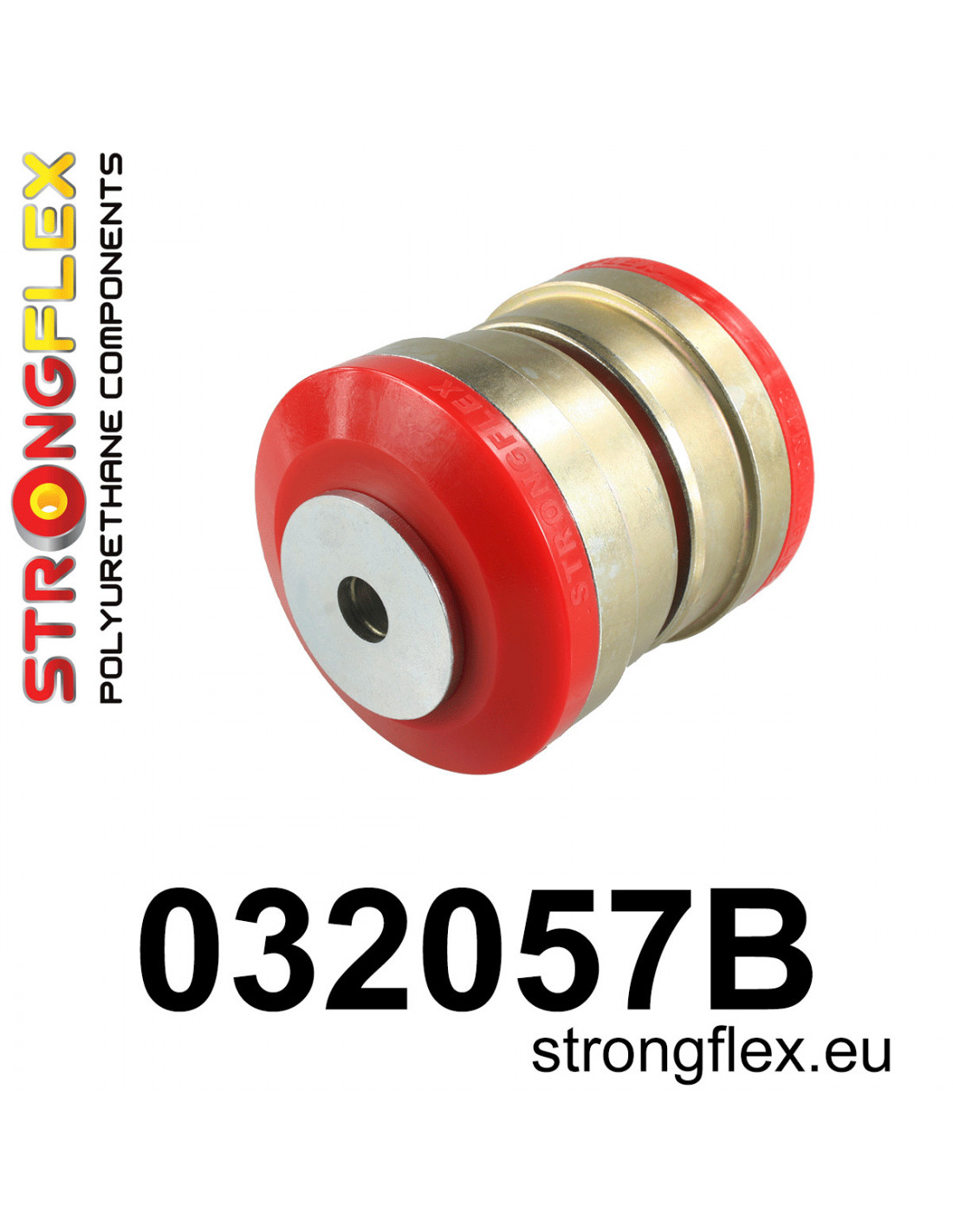 Strongflex BMW F15/F16 Control arm bush, front lower – front – 032057B 1 Strongflex BMW F15/F16 Draagarmrubber voor onder - voor – 032057B