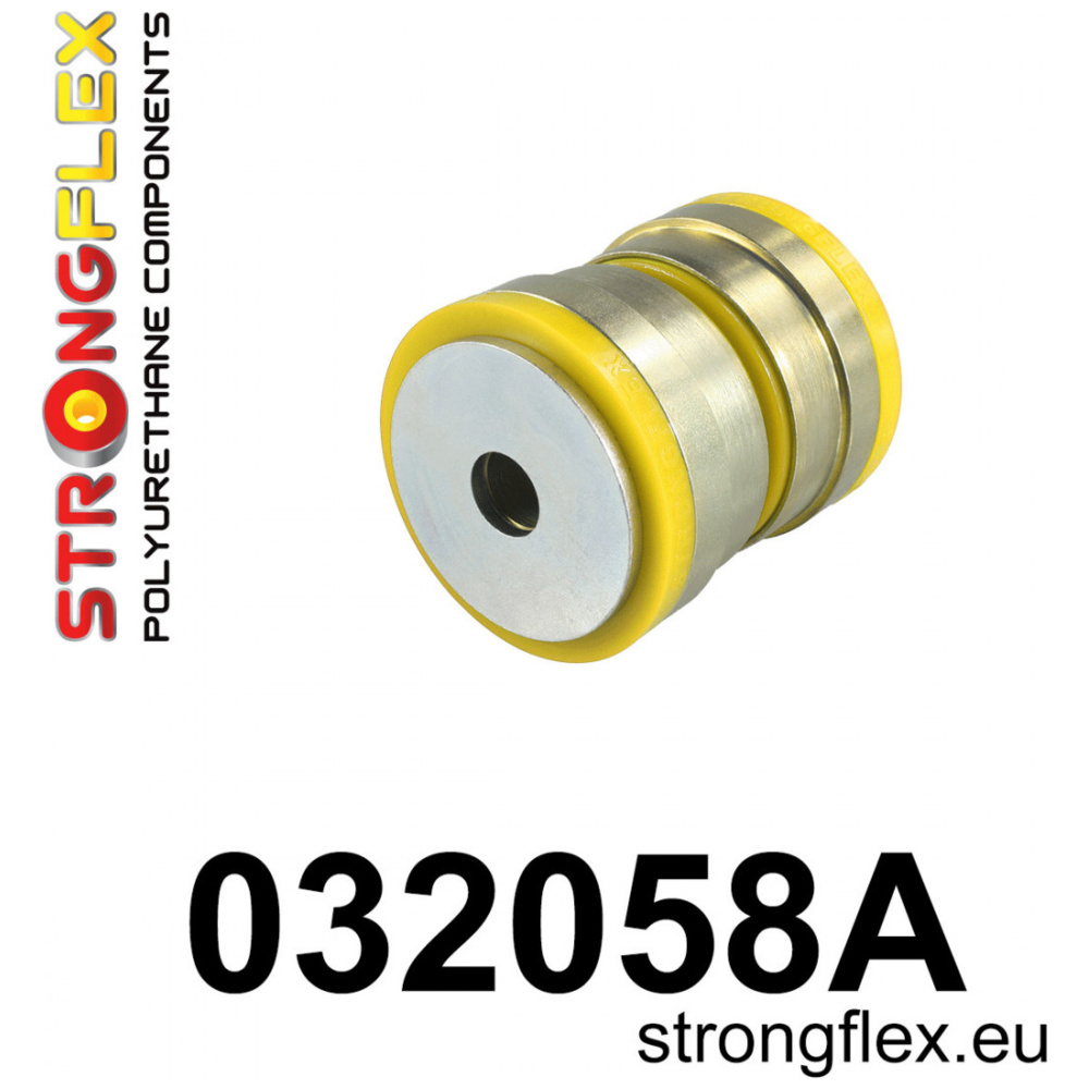 Strongflex BMW F15/F85/F16 Draagarmrubber voor onder - binnenzijde SPORT – 032058A