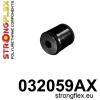 Strongflex BMW F15/F85/F16 Silentbloc de bras de suspension inférieur avant – extérieur SPORT NOIR – 032059AX