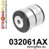 Strongflex BMW F07/F01/F02 Draagarmrubber voor onder – voor SPORT ZWART – 032061AX