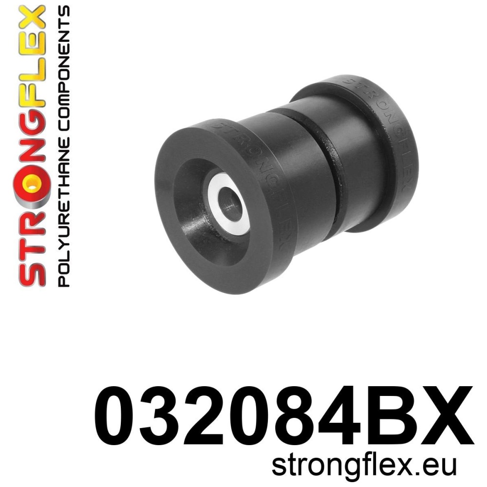 Strongflex BMW E31 Achteras-subframe rubber voor ZWART – 032084BX