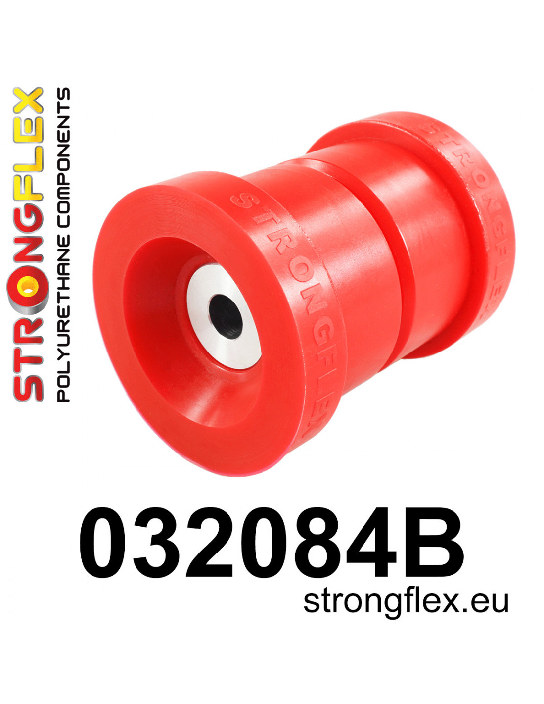 Strongflex BMW E31 Achteras-subframe rubber voor – 032084B 1 Strongflex BMW E31 Achteras-subframe rubber voor – 032084B