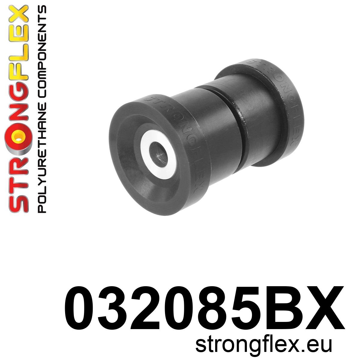 Strongflex BMW E31 Achteras-subframe rubber achter ZWART – 032085BX 1 Strongflex BMW E31 Achteras-subframe rubber achter ZWART – 032085BX