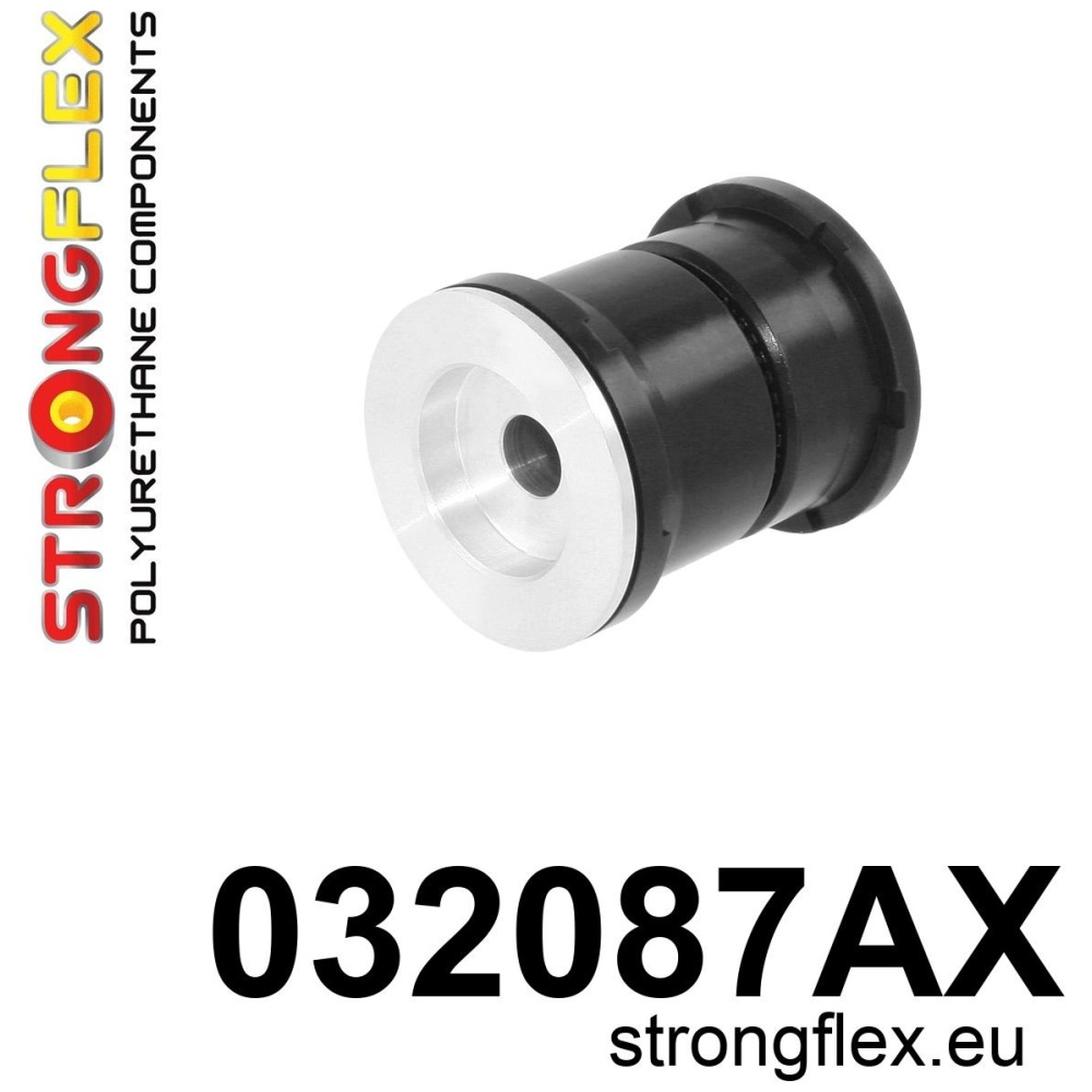 Strongflex BMW E31 Achterdifferentieel – rubber achter SPORT ZWART – 032087AX