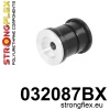 Strongflex BMW E31 Achterdifferentieel – rubber achter ZWART – 032087BX