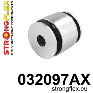 Strongflex BMW F25/F26 Draagarmrubber achter onder – binnenzijde SPORT ZWART – 032097AX