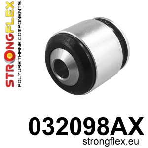 Strongflex BMW F25/F26 Draagarmrubber achter onder – buitenzijde SPORT ZWART – 032098AX