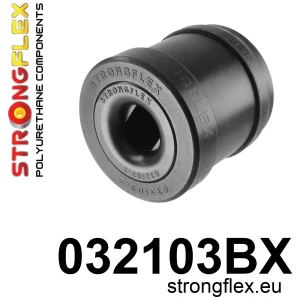 Strongflex BMW F40/F44/F45 Vooras draagarm – rubber achter ZWART – 032103BX
