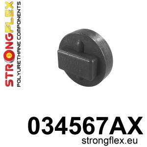 Strongflex Mini / Toyota Onderstel-beschermrubber SPORT ZWART – 034567AX