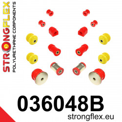 Strongflex BMW E46 Achteras Rubberset (achteras) – 036048B 1 Strongflex BMW E46 Achteras Rubberset (achteras) – 036048B