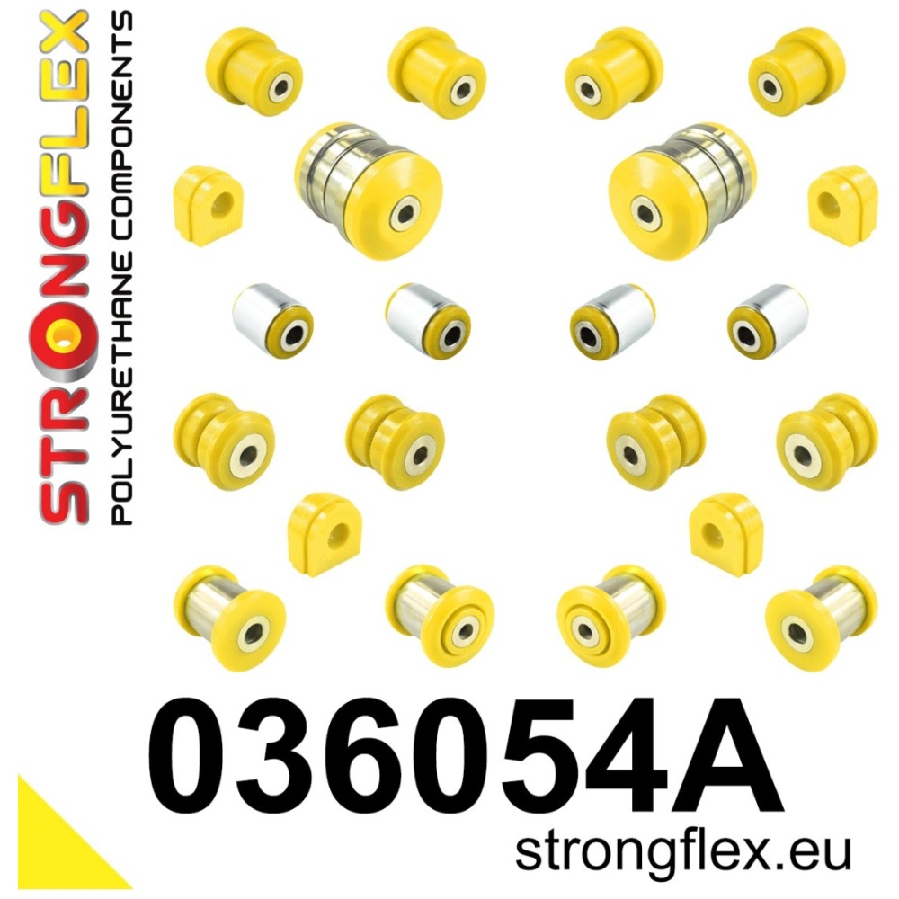 Strongflex BMW E70/E71/E72 Fahrwerksbuchsensatz SPORT – 036054A